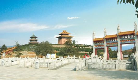 三圣乡 金沙陵园